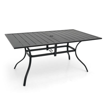 63" x 38" Rectangle Patio Dining Table