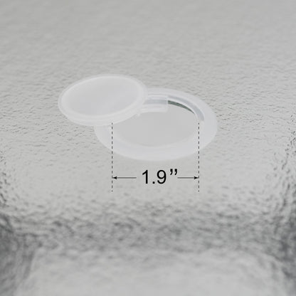 40 inch Round Glass Patio Dining Table with Umbrella Hole